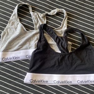 Calvin Klein modern cotton bralette set